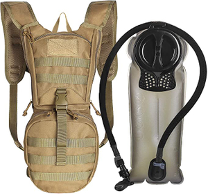 Рюкзак Tactical Hydration Pack 900D с мочевым пузырем 2,5 л для походов #4563