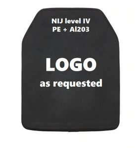 Баллистическая пластина уровня IV (PE + Al203) сертифицирована NIJ .06