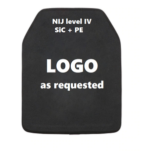 Керамическая пластина уровня IV (SiC + PE) сертифицирована NIJ .06